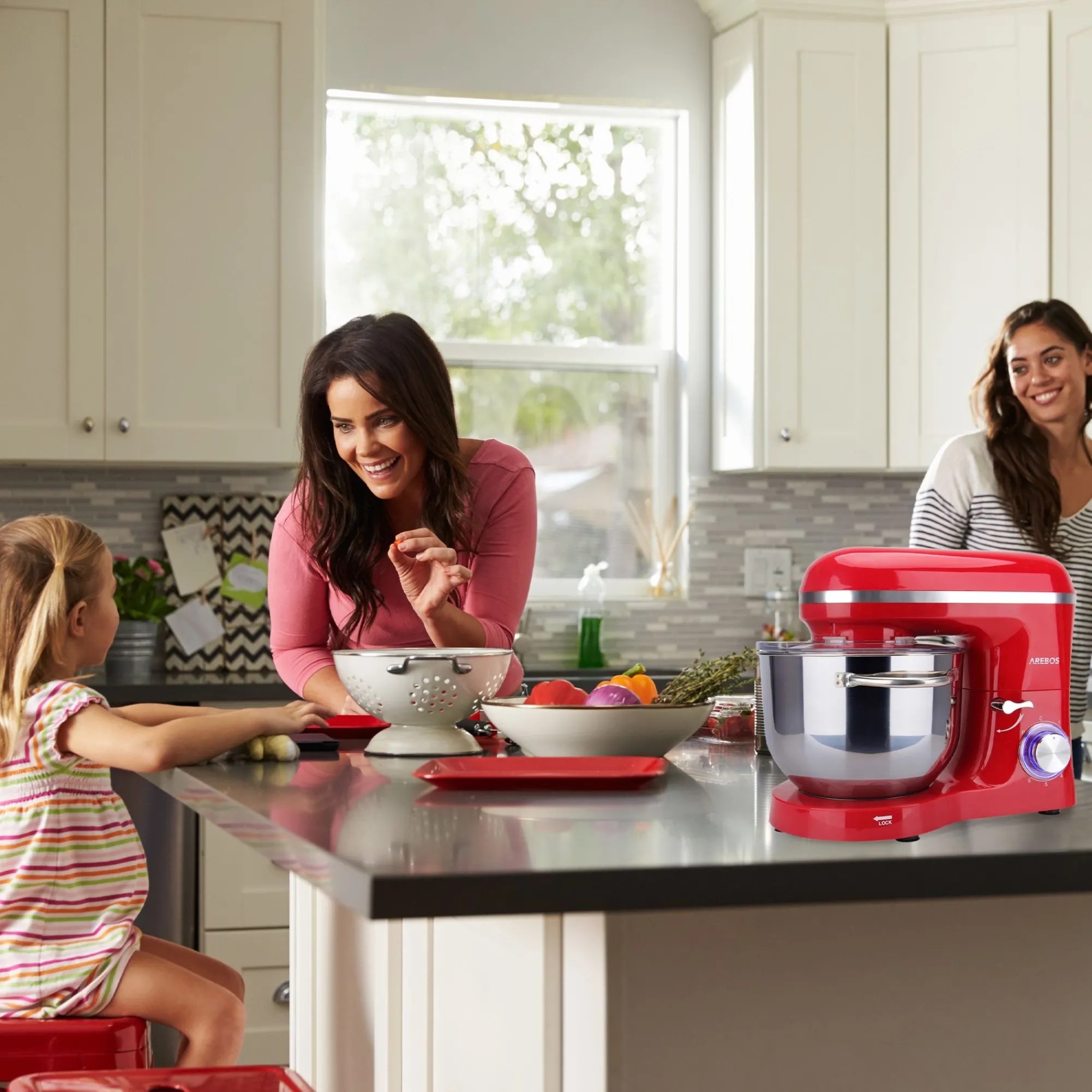 Arebos Küchenmaschine 1500W - 6l Clearance