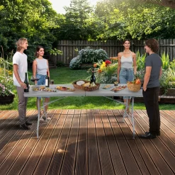 Arebos Klapptisch - 182 cm Outlet