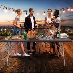 Arebos Klapptisch - 182 cm Outlet