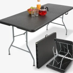Arebos Klapptisch - 182 cm Outlet