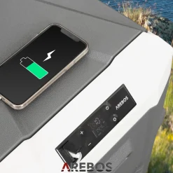 Arebos Kompressor Kühlbox 43 L Online