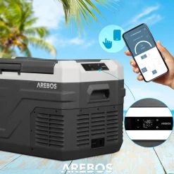 Arebos Kompressor Kühlbox 26 L Hot