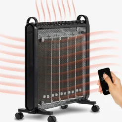 Arebos Konvektor 2000 W Mica Schwarz Discount