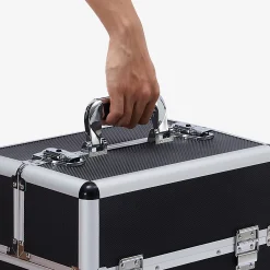 Arebos Kosmetikkoffer XL - 66l inkl. Rollen Hot