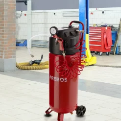 Arebos Luftkompressor 50L 1500W inkl. Zubehör New