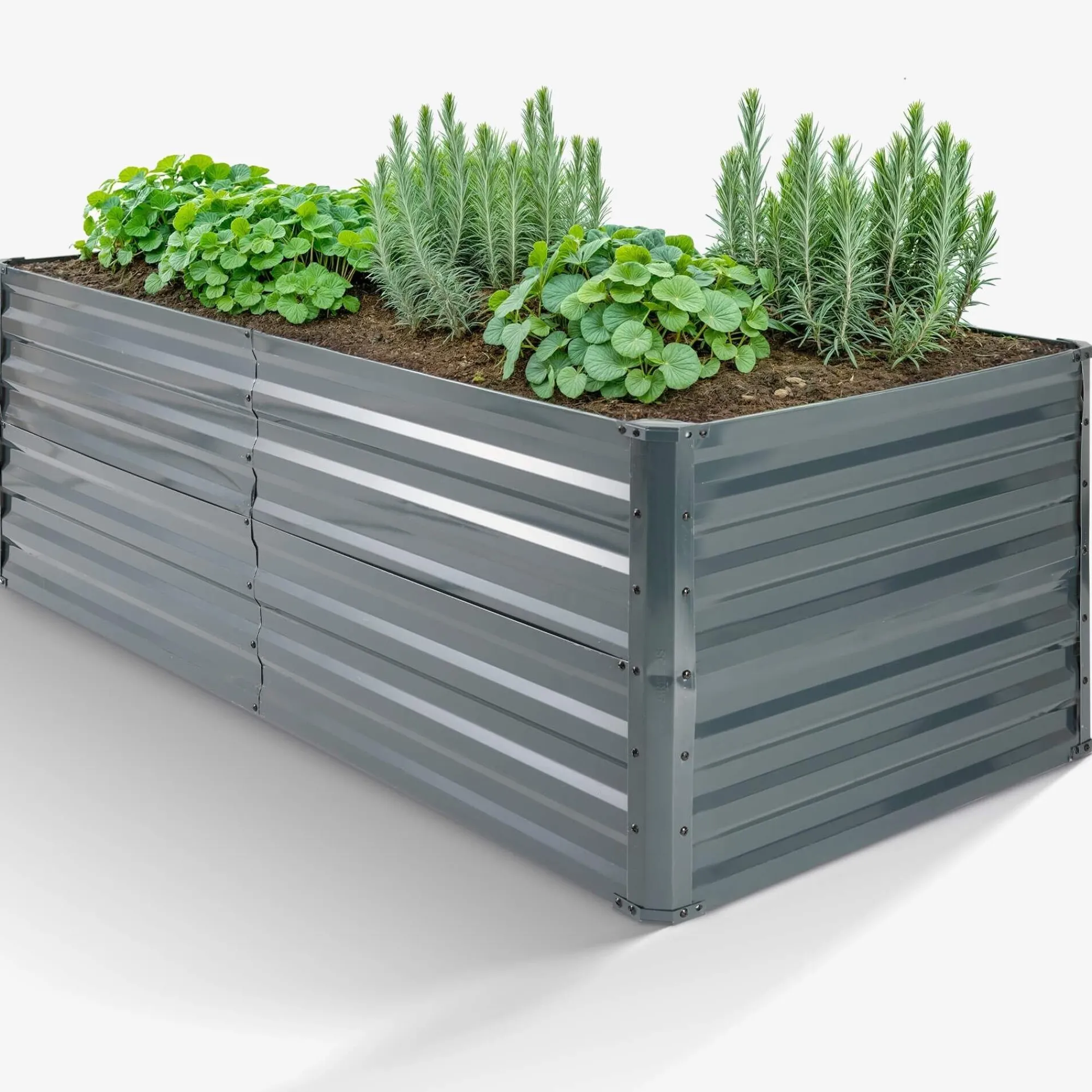 Arebos Metall Hochbeet 180 x 90 x 79 cm Online