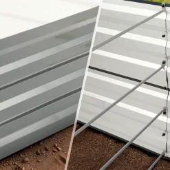 Arebos Metall Hochbeet 180 x 90 x 59 cm