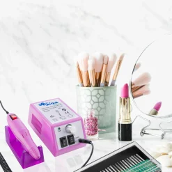 Arebos Nagelfräser Set DR-299 - Pink