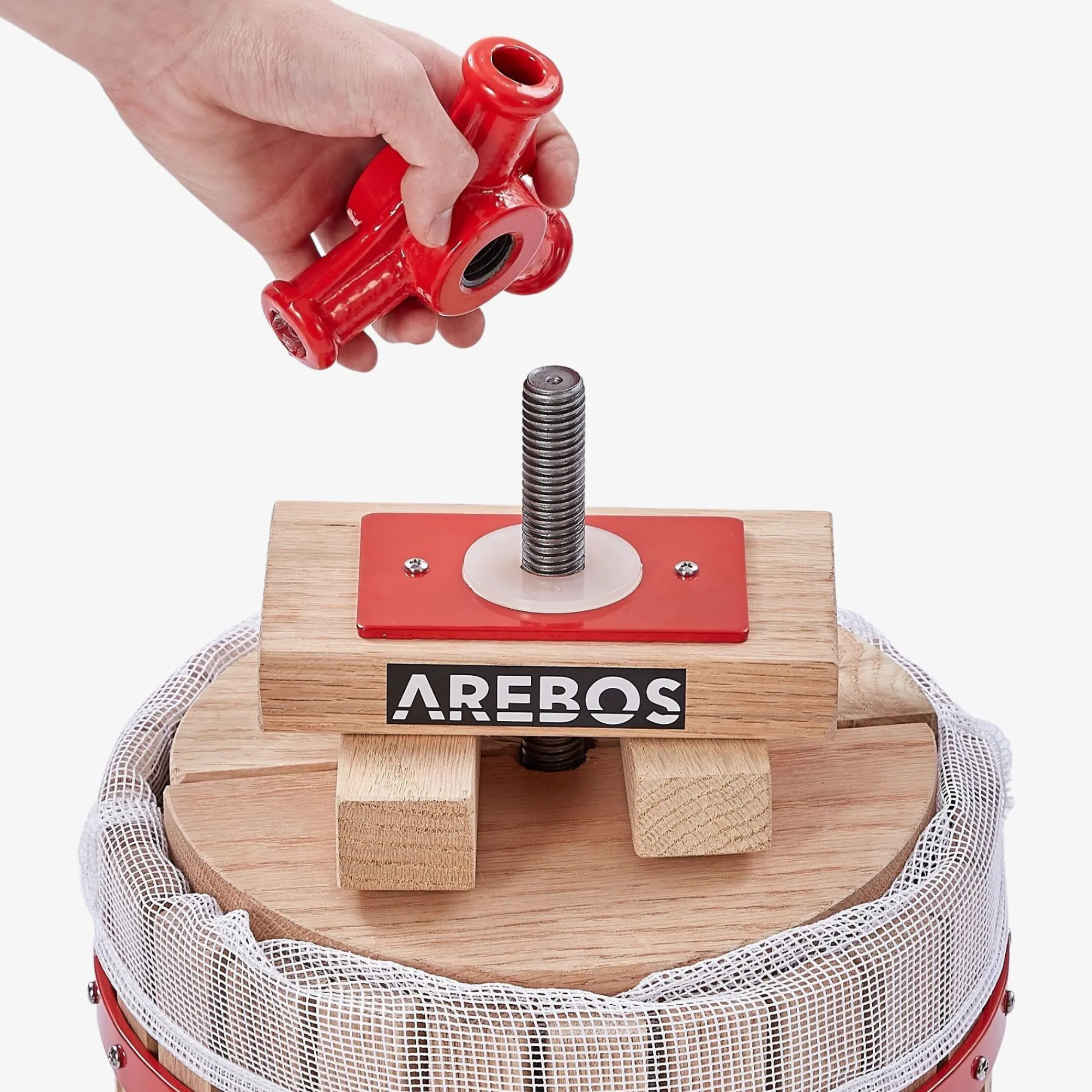 Arebos Obstpresse 6 L