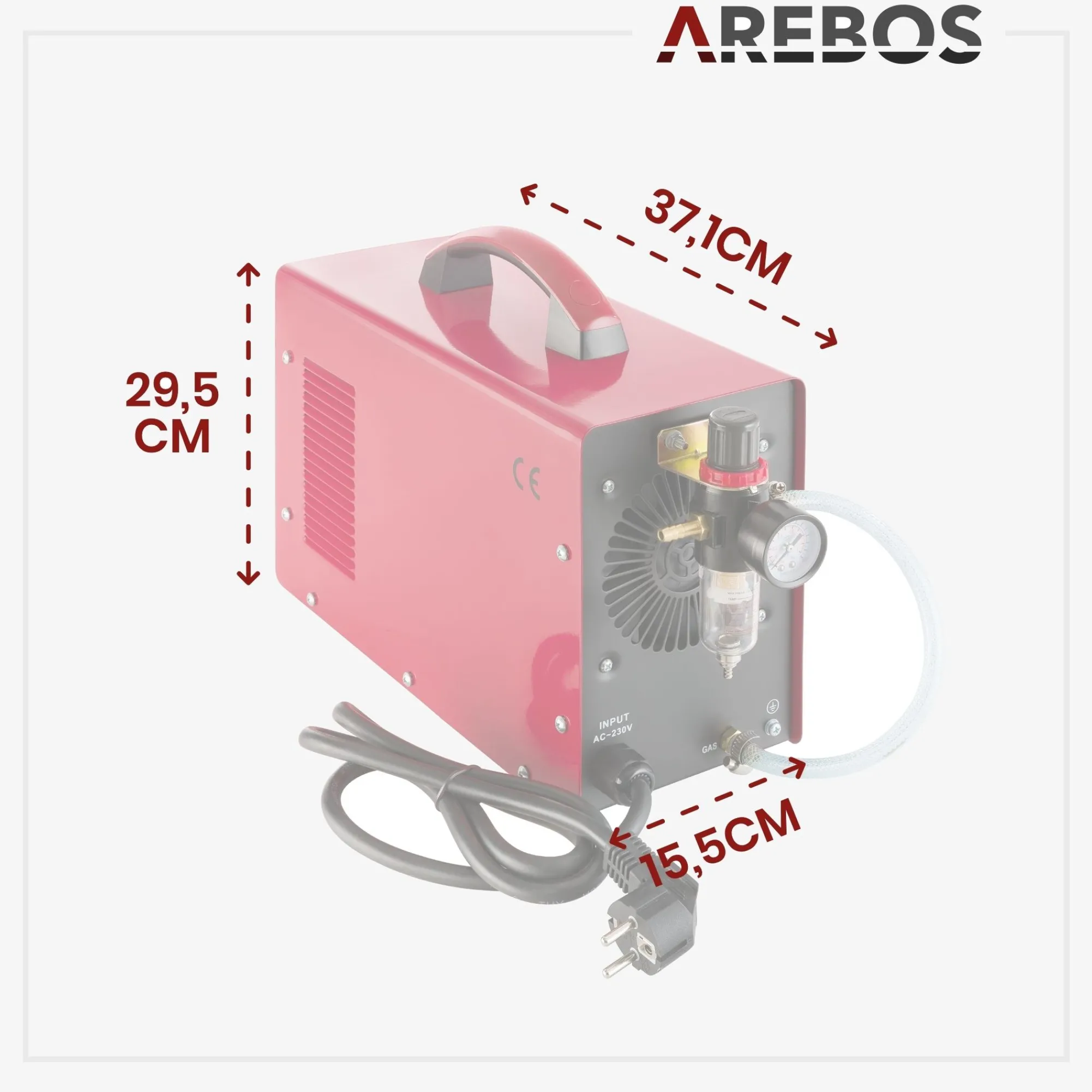 Arebos Plasmaschneider inkl. Zubehör Clearance