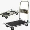 Arebos Plattformwagen 150kg schwarz-creme New