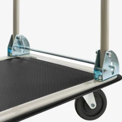 Arebos Plattformwagen 150kg schwarz-creme New