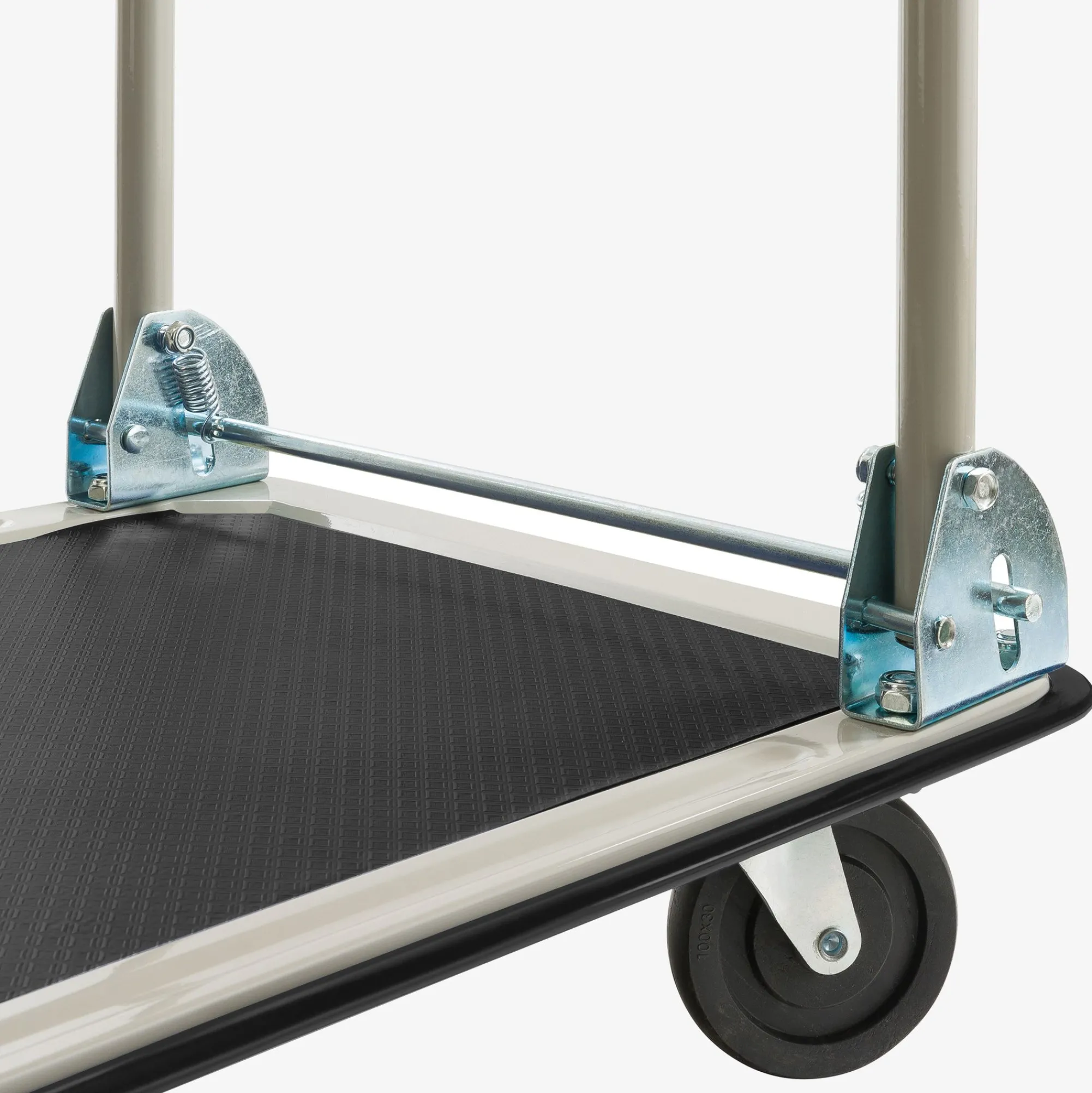 Arebos Plattformwagen 150kg schwarz-creme New