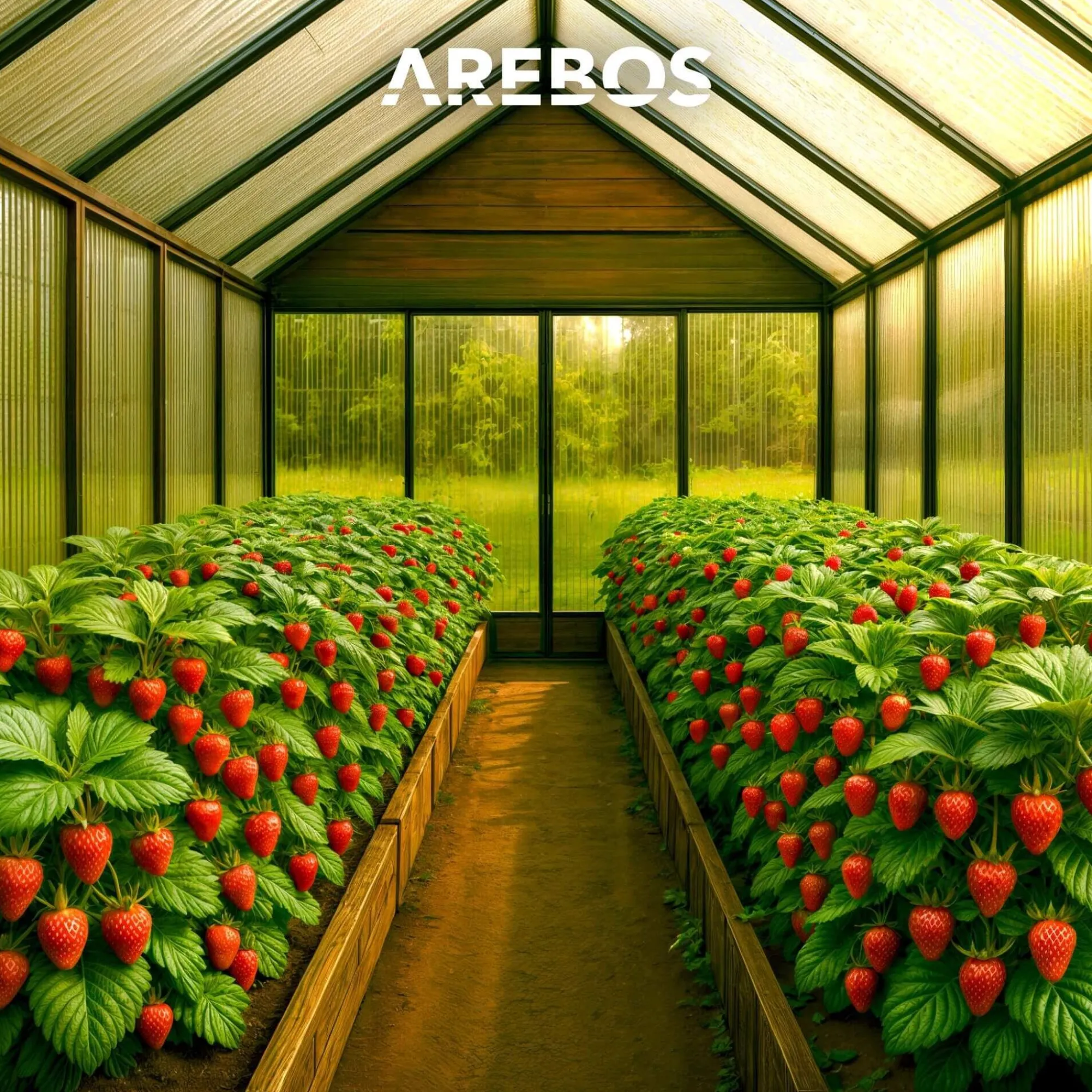 Arebos Polycabonat Hohlkammerstegplatten 10er-Set Sale