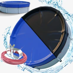 Arebos Poolabdeckung rund 420 cm (Für Ø 320-366cm Pools) Discount