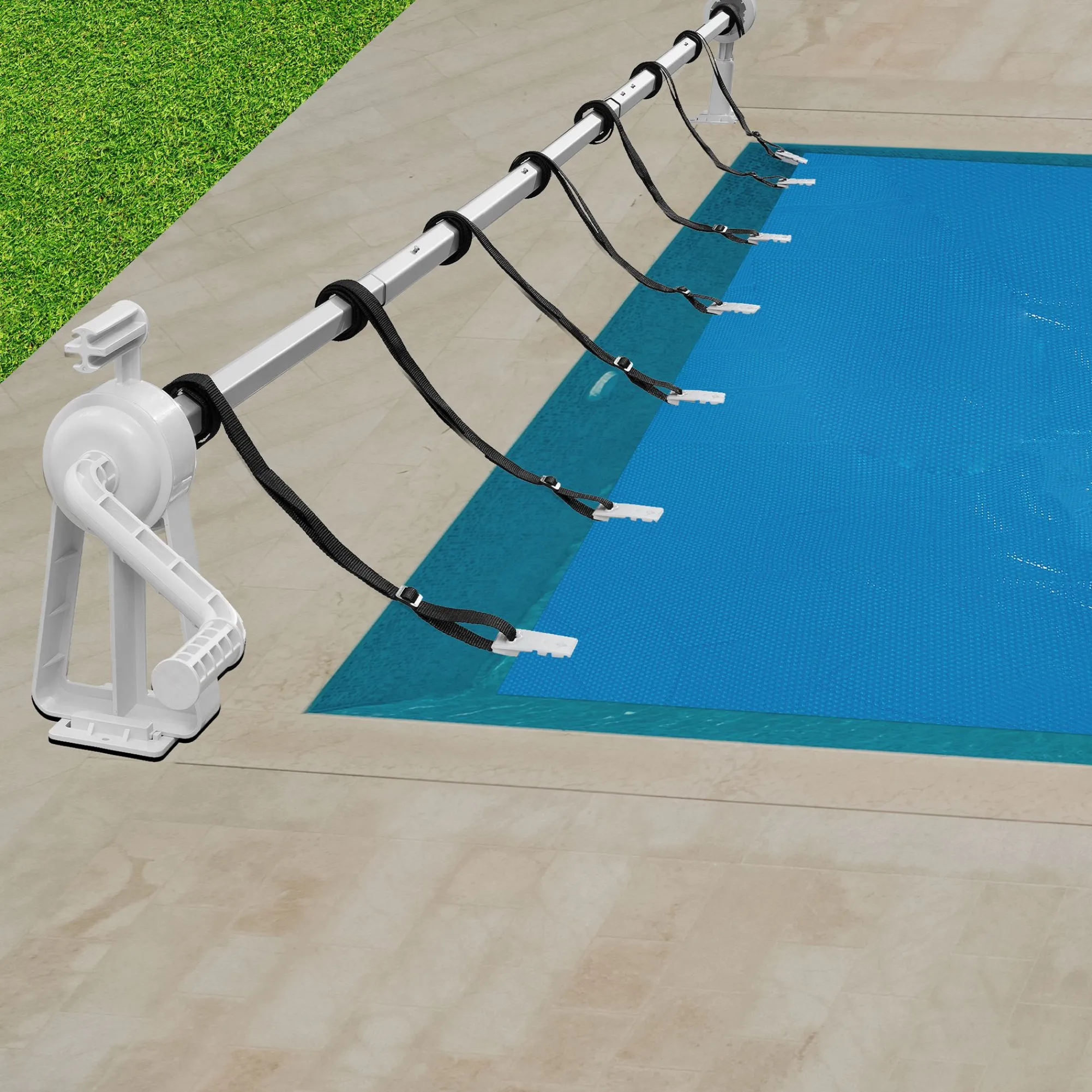 Arebos Pool aufroller 1-6 m Best
