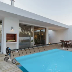 Arebos Pool aufroller 3-5,7m Hot