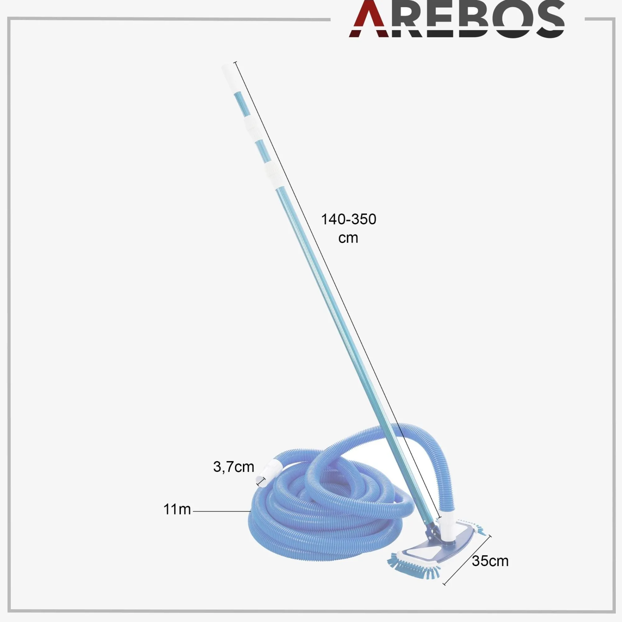 Arebos Pool Bodenreiniger Hot