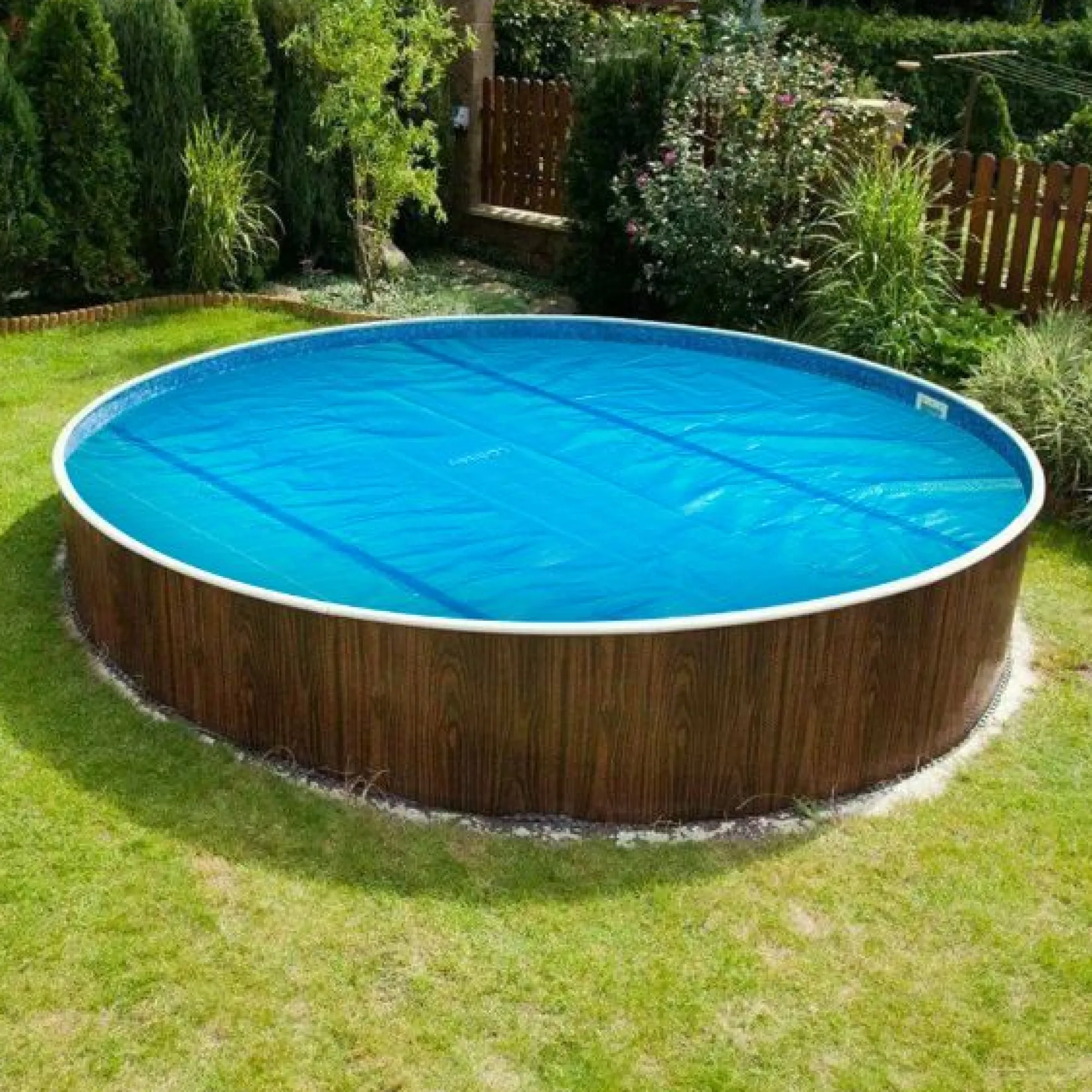 Arebos Pool Solarfolie 4,57 m rund 120mic Best