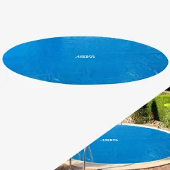 Arebos Pool Solarfolie 4,57 m rund 120mic Best