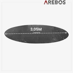 Arebos Pool Solarfolie 3,05 m rund 120mic Best
