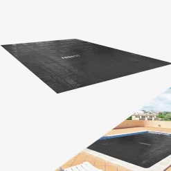 Arebos Pool Solarfolie 5,49x2,74 m rechteckig 120mic Best