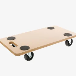 Arebos Rollbrett 200kg 4 Stück