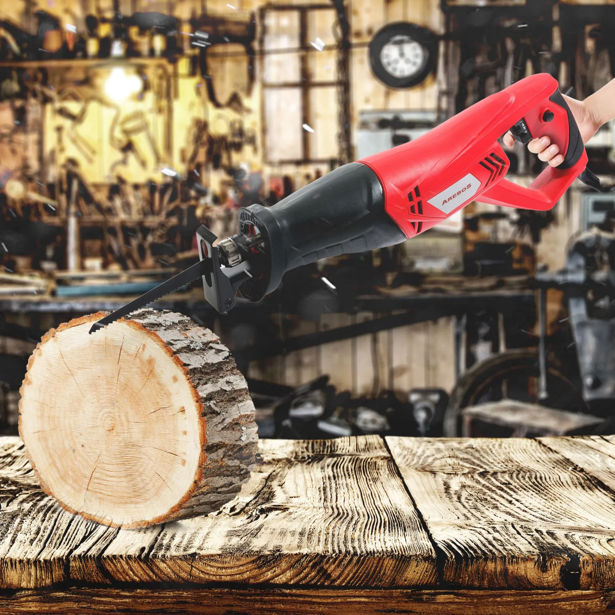 Arebos Säbelsäge 750W - inkl. Zubehör Discount