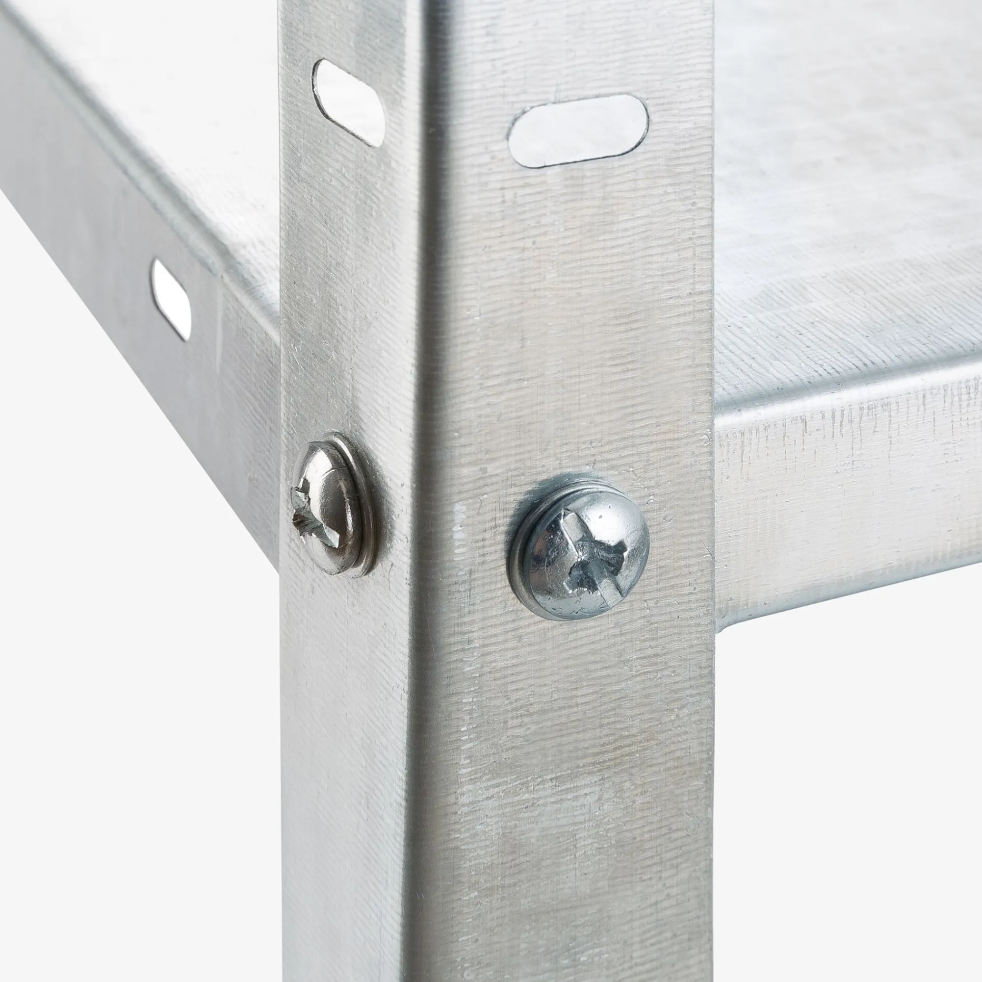 Arebos Schwerlastregal 150 x 75 x 30 cm 100 kg Silber Outlet