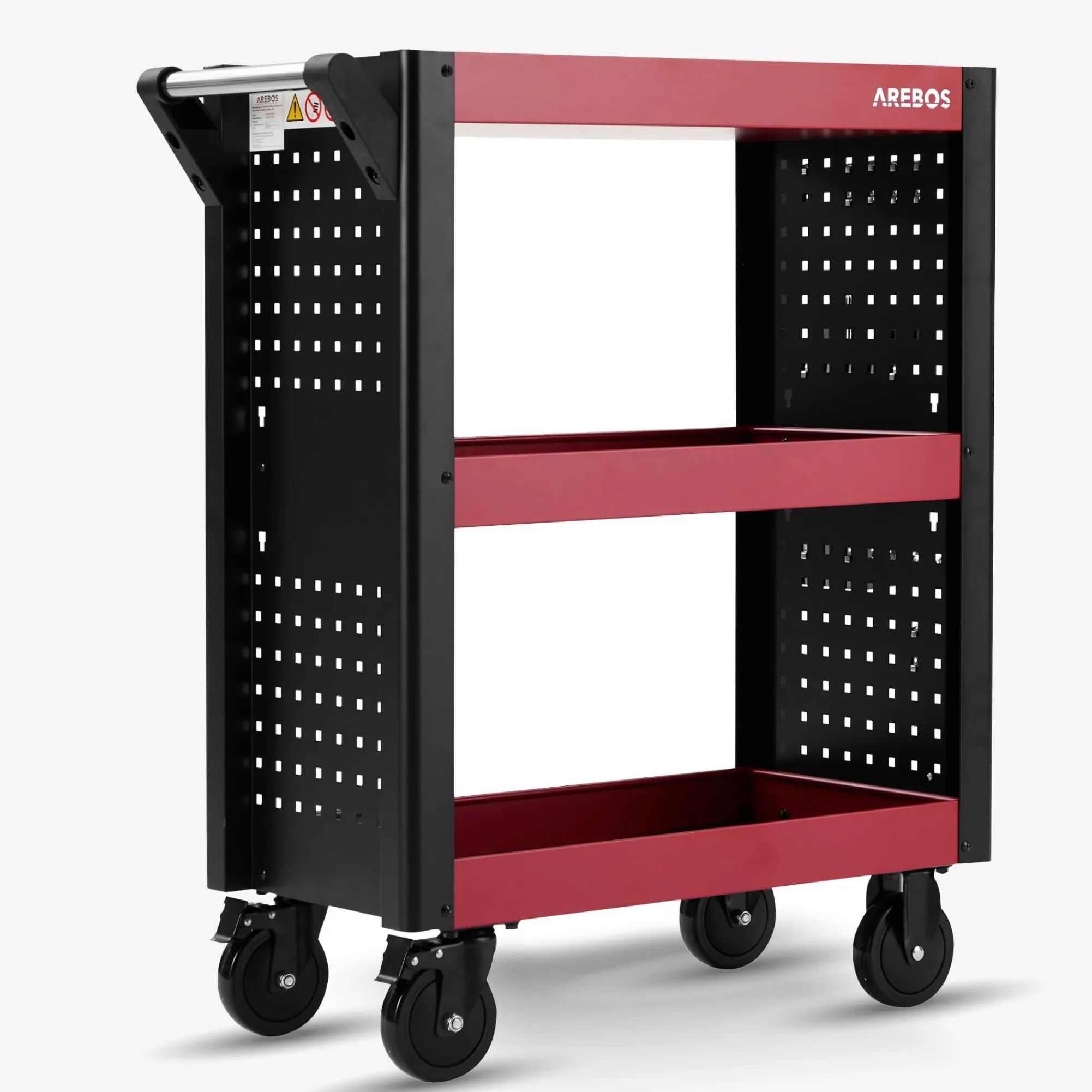 Arebos Servicewagen 3 Etagen - 8-teilig Best