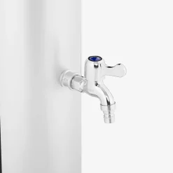 Arebos Solardusche 40L mit Thermometer & Handdusche silber Clearance