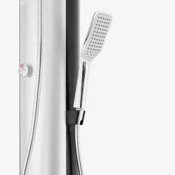 Arebos Solardusche 40L mit Thermometer & Handdusche silber Clearance
