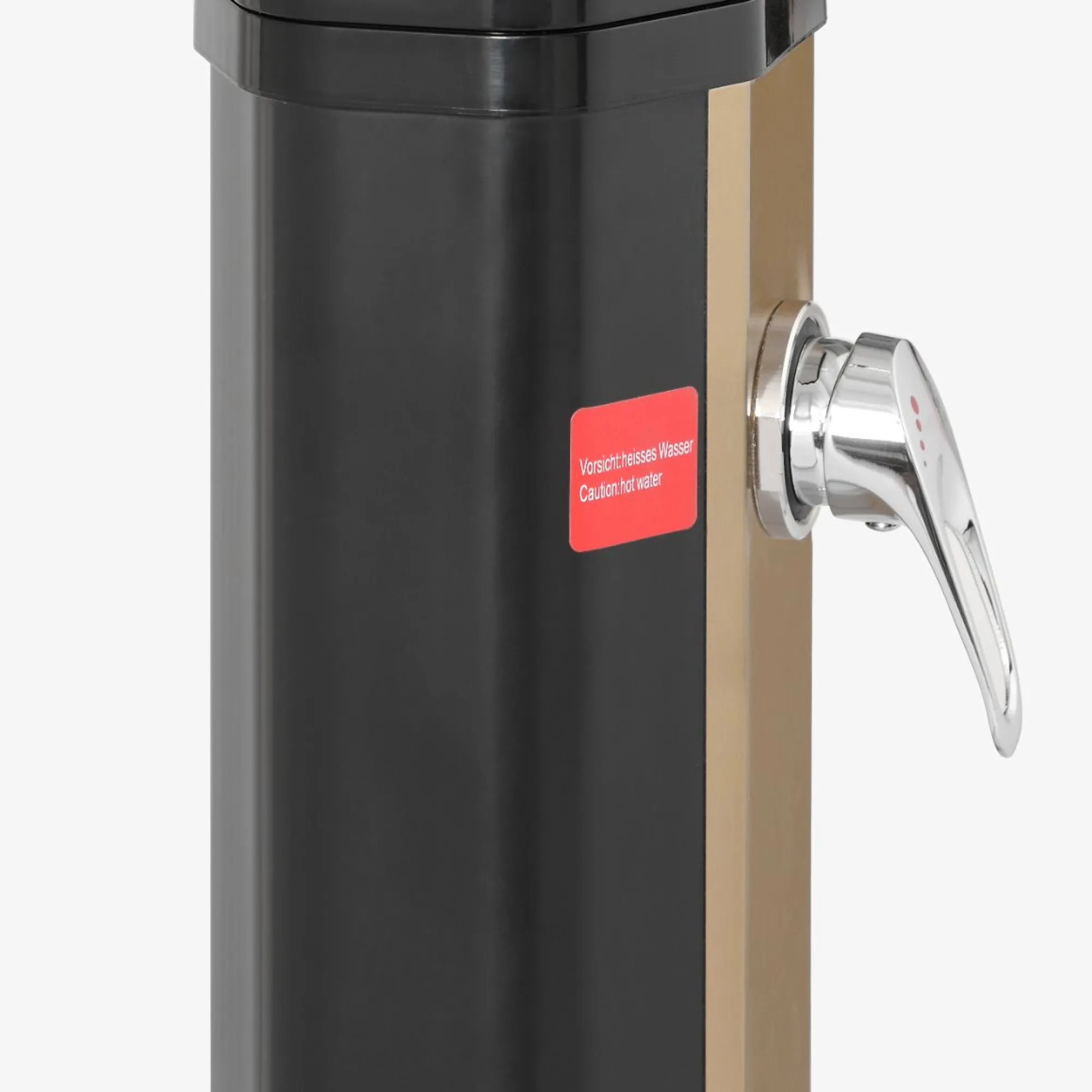 Arebos Solardusche 35L Schwarz golden New