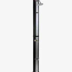 Arebos Solardusche 35L silber/schwarz mit Thermometer Hot