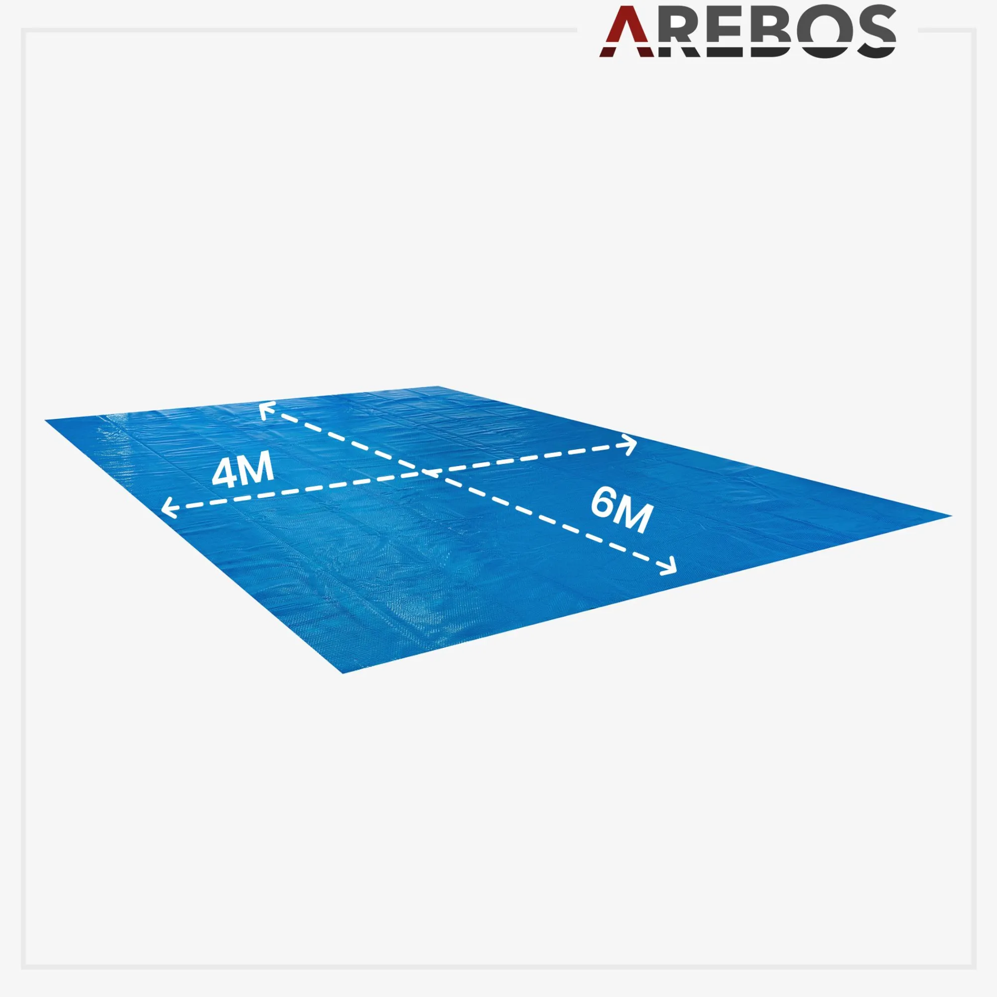 Arebos Solarheizung 6x4m rechteckig New