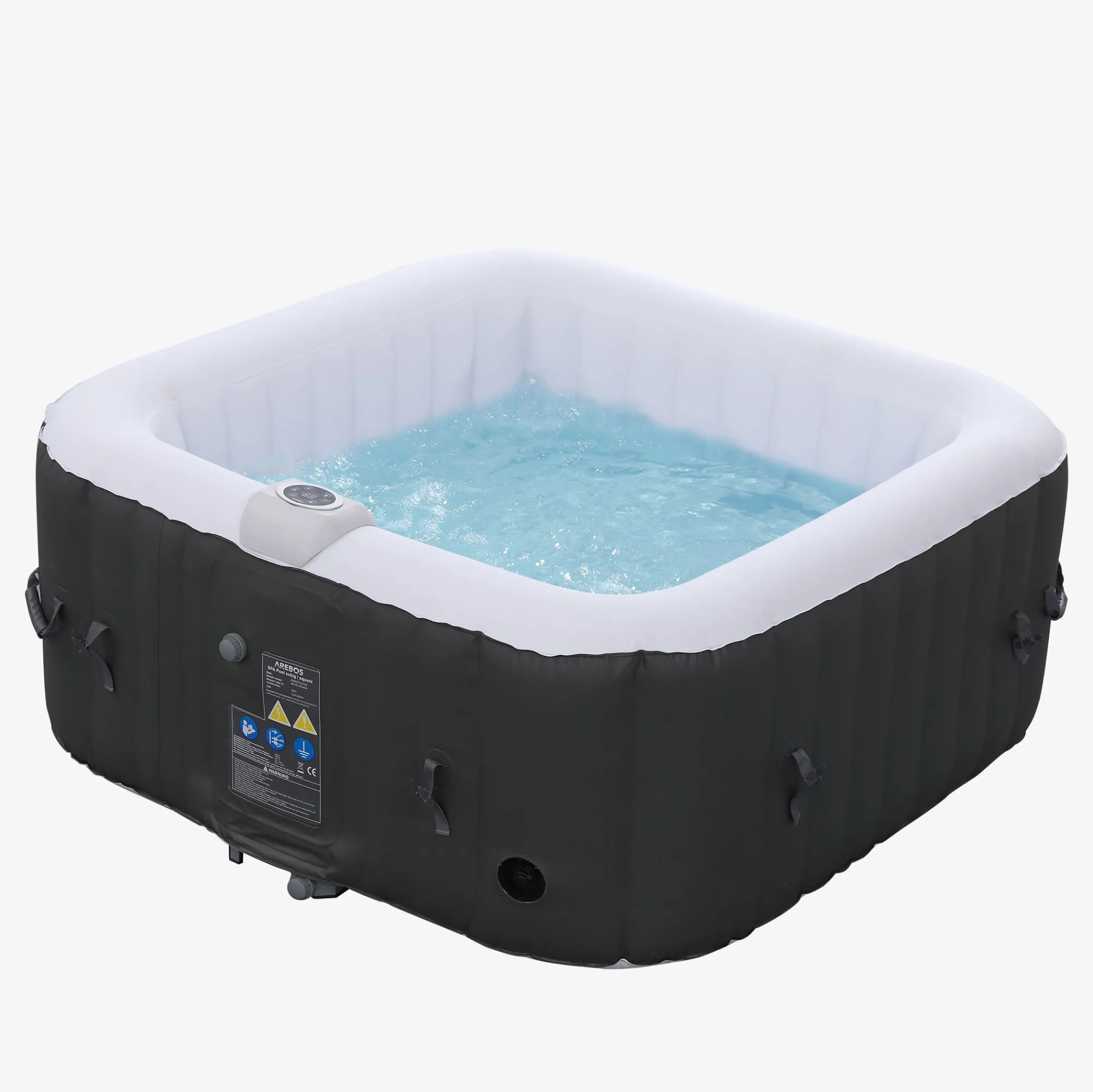 Arebos Spa Pool Florence quadratisch - 2400W Sale