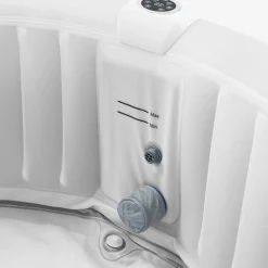 Arebos Spa Pool Santorini rund mit LED - 2400W Discount