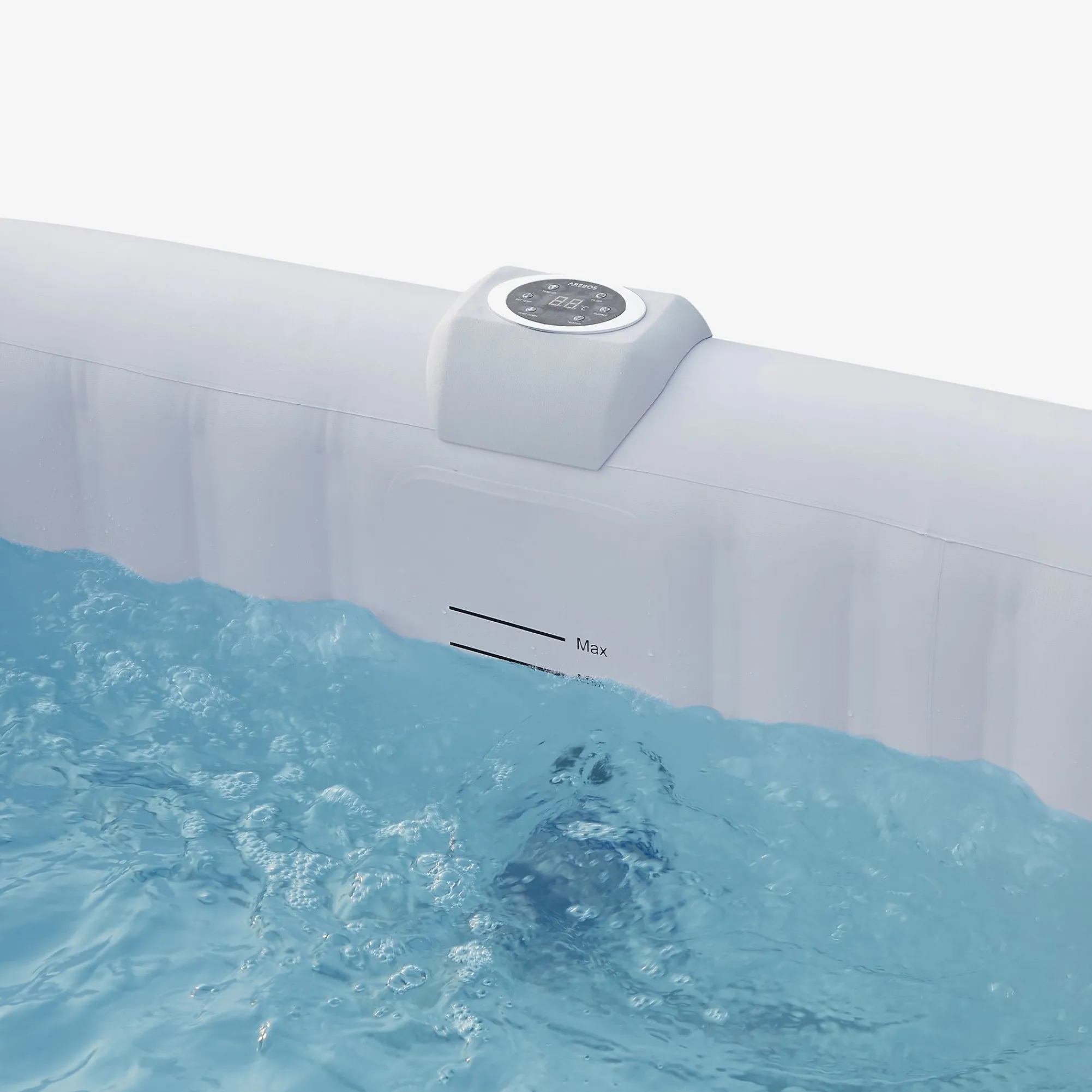 Arebos Spa Pool Whirlpool "BARCELONA" quadratisch Clearance