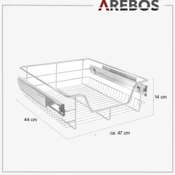 Arebos Teleskop Schublade 50cm Online