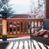 Arebos Terrassenheizstrahler 2000W - Fernbedienung Schwarz Outlet