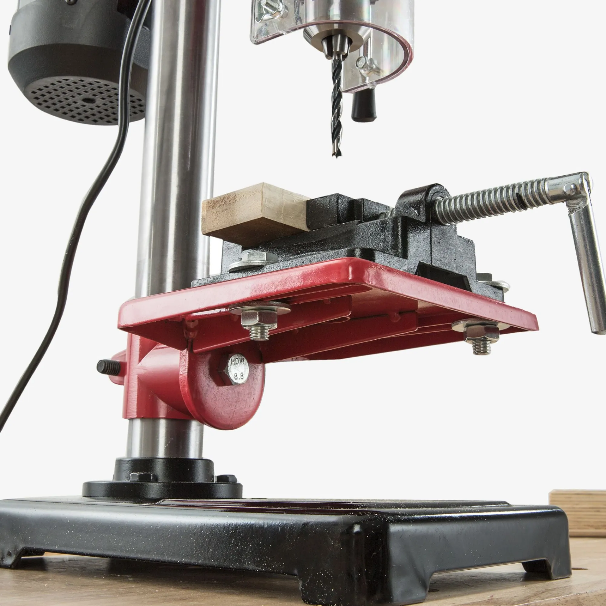Arebos Tischbohrmaschine mit Laser 13 mm 500W