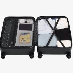 Arebos 3 tlg. Reisekoffer Set Schwarz Sale