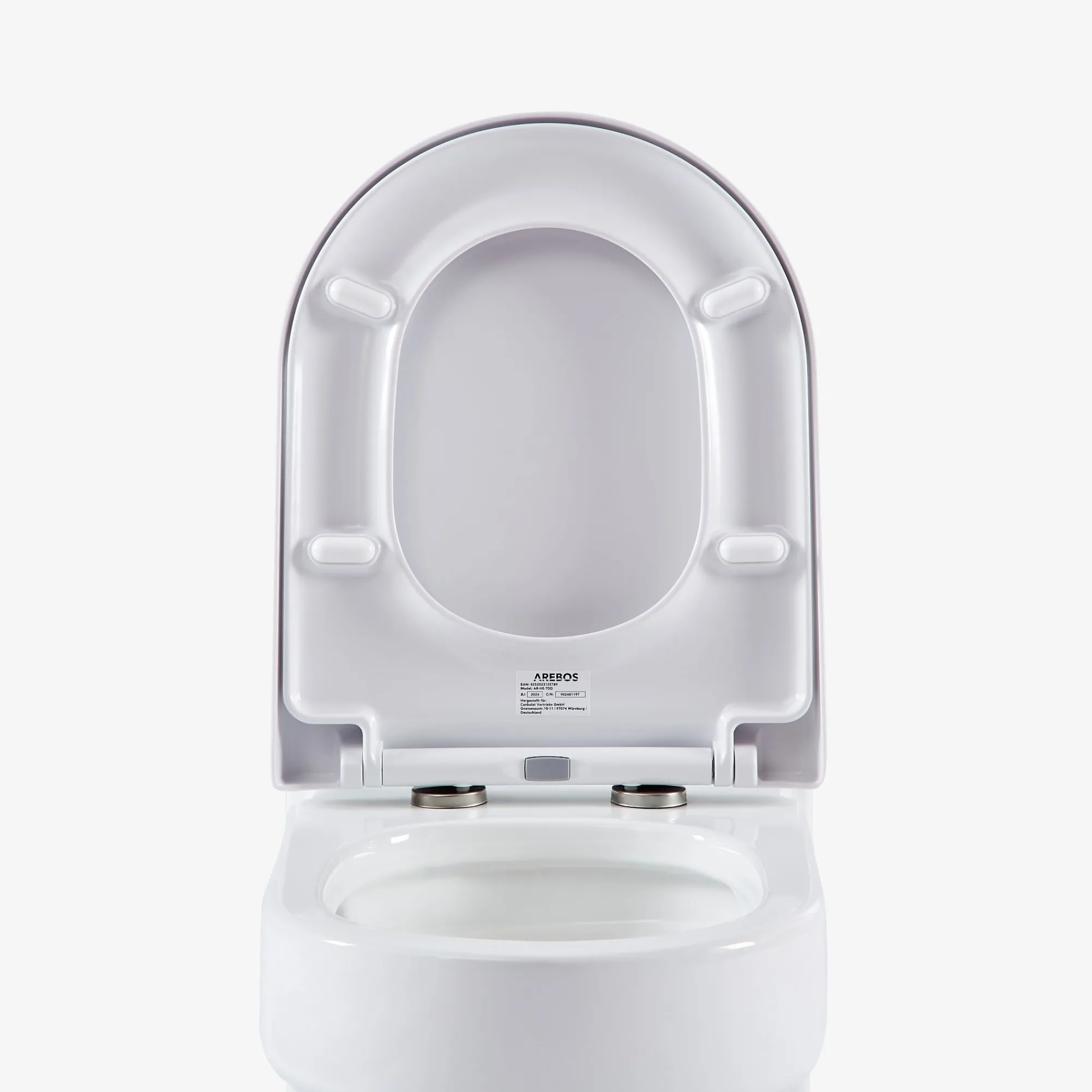 Arebos Toilettendeckel D-Form Sale