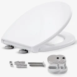 Arebos Toilettendeckel Oval Clearance