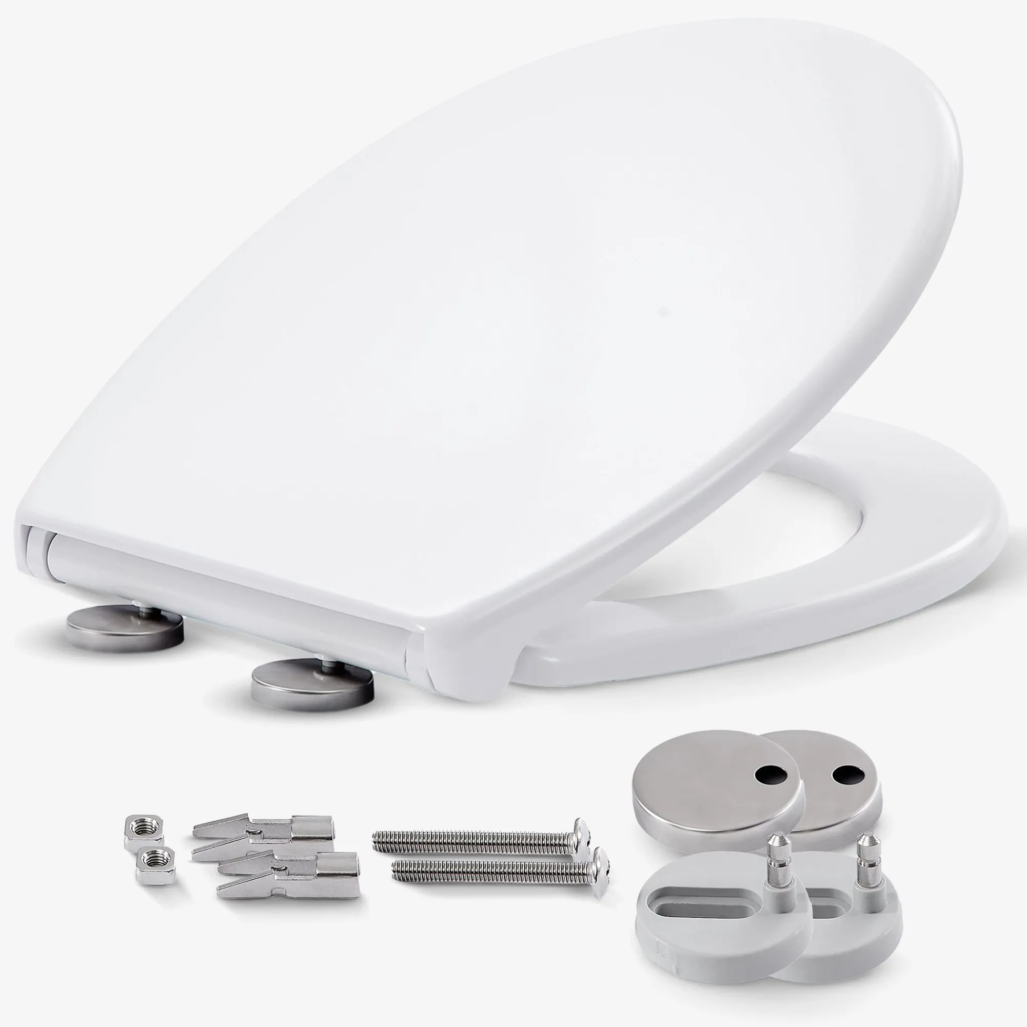 Arebos Toilettendeckel Oval Clearance