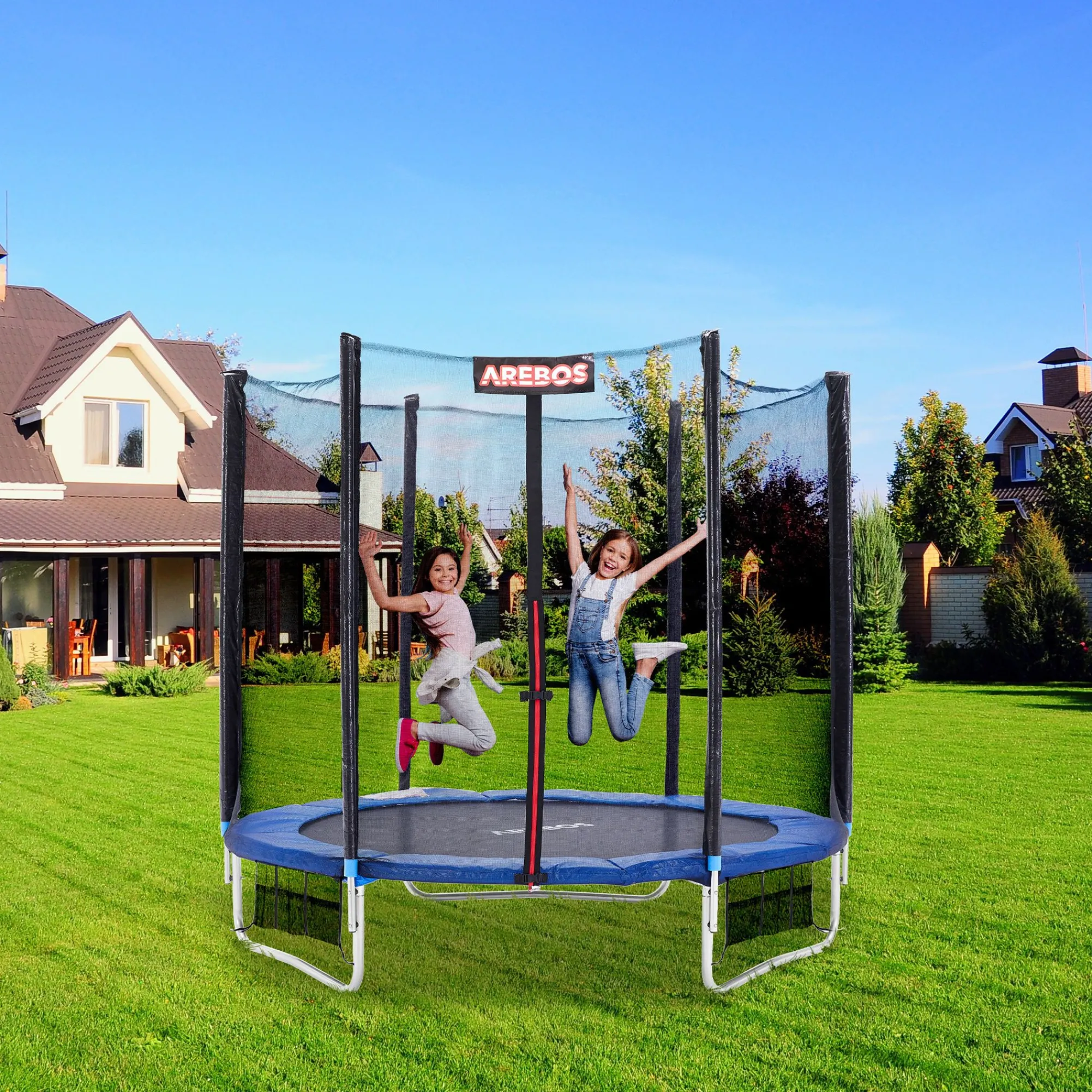 Arebos Trampolin Federn 215 mm Clearance