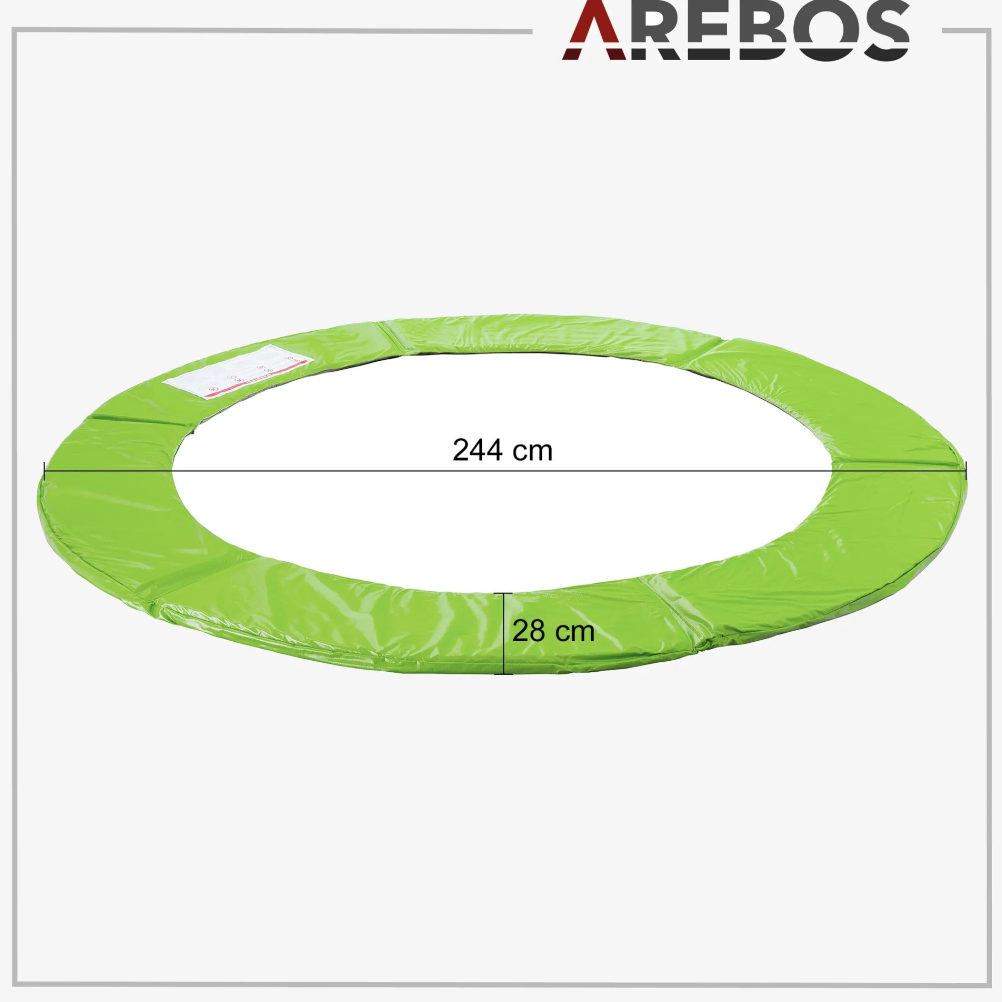 Arebos Trampolin Randabdeckung 244 cm Sale
