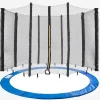 Arebos Trampolin Randabdeckung + Netz 305 cm 8 Stangen