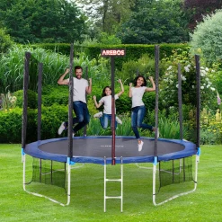 Arebos Trampolin Sprungmatte 305 cm 54 Ösen 140 mm New