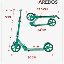 Arebos Tretroller Grafitti Best